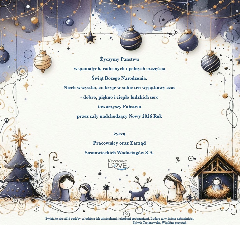 Radosnych i pełnych szczęścia Świąt Bożego Narodzenia